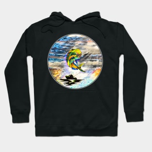 Mahi Mahi Dolphin Fish, Dorado fishing Hoodie